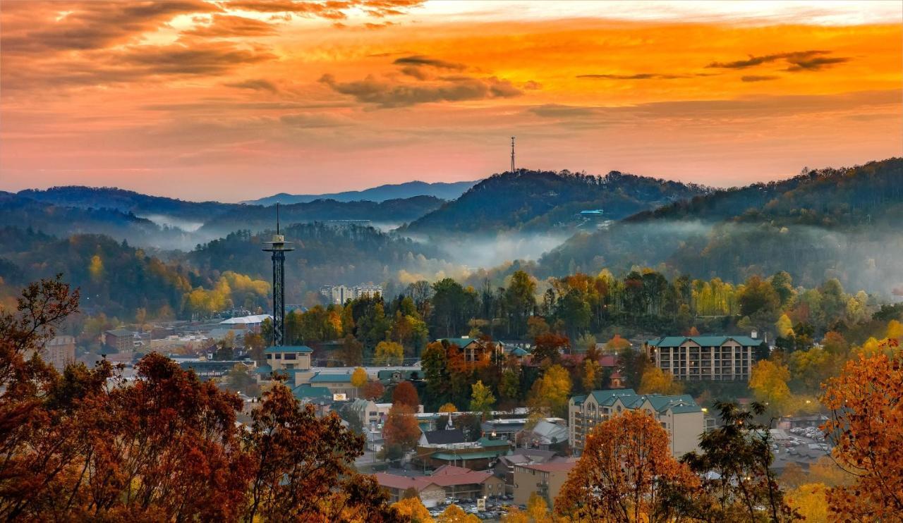 Above The Clouds, 4 Bedrooms, Pool Access, Private, Gaming, Sleeps 16 Gatlinburg Luaran gambar